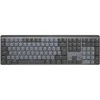 Belaidė klaviatūra Logitech MX MECHANICAL, išdėstymas: Šiaurės šalių (Qwerty), "Tactile Quiet", pilkos spalvos