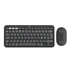 Klaviatūra ir pelė Logitech Pebble 2 Combo for Mac, grafito spalvos, Nordic išdėstymas