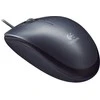 Logitech pelė M90, skirta abiem rankoms, optinė, USB A tipo, 1000 DPI, pilka