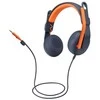 Ausinės „Logitech ZONE LEARN“ – KLASIKINIS Mėlynas/WW-9006 ON EAR AUX