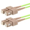 LOGON LOGON PROFESSIONAL AL5SCSC10I/5I kabelis InfiniBand / światłowodowy 10 m SC Jasnozielony