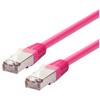 Logon „Goobay CAT 5-1000 SFTP“ tinklo kabelis, 10,0 m, violetinis, 10 m