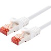 LOGON LOGON TCR66SS050WH Baltas tinklo kabelis 5 m Cat6 SF/UTP (S-FTP)