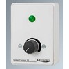 LS CONTROL reguliatorius ES15 / SpeedControl 35 WE, baltas, 3,5 A, rankinis su jungikliu ir darbiniu apšvietimu apačioje. 230 V AC / 50 Hz, IP32. Matmenys 102 x 74 x 70 mm.