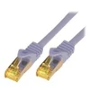 M-Cab CAT7 SFTP RJ45 LSZH 0.5M pilkas/10GBIT RAW komutacinis kabelis