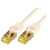 M-Cab CAT7 SFTP RJ45 LSZH 0,5M Baltas / 10GBIT RAW PATCH CABLE