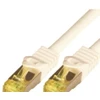 M-Cab CAT7 SFTP RJ45 LSZH 3M Baltas/10GBIT RAW PATCH CABLE