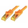 M-Cab Mcab Mcab 0.5M CAT7 S-FTP LSZH ORA 10PACK/RAW CABLE PIMF RJ45 500MHZ