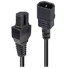 Maitinimo Laidas - LINDY C14 į C15 Karštos Būklės Maitinimo Kabelis, 250V, 3 m, Juoda