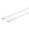 USB kabelis Manhattan USB-C - Lightning 1 m Baltas (394512)