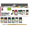 Marabu Decormatt basic set 6x15ml