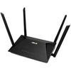 ASUS RT-AX53U, „Wi-Fi 6“ (802.11ax), dviejų dažnių (2,4 GHz / 5 GHz), Ethernet LAN jungtis, 3G, juodas, stalo maršrutizatorius