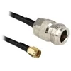 Delock Antenos kabelis RP-SMA kištukas > N lizdas LMR195 1m