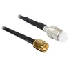 Delock 88596 - 0.2 m - RG-174 - SMA - FME - Juodas