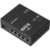 Teltonika RUTC16, Wi-Fi 6 (802.11ax), dviejų dažnių (2,4 GHz / 5 GHz), Ethernet LAN, 4G, juodas, pramoninis maršrutizatorius