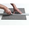 Jobmate Matting COMBI TILE 45x45 cm grå
