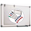 Maul MAULpro baltoji lenta 90x60 cm pilnas komplektas