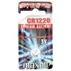 Maxell CR1220, Vienkartinė baterija, CR1220, Ličio-mangano dioksidas (LiMnO2), 3 V, 1 vnt., 36 mAh