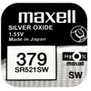 Maxell 379 (SR521SW) baterijos 1 vnt.