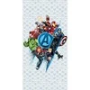 MCU Avengers medvilnės rankšluostis 70 x 140