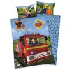 MCU Patalynė medvilnė 100x135 Fireman Sam mėlyna raudona vaikiška lova H23