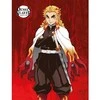 MCU Demon Slayer Fleece tæppe - 130 x 170 cm