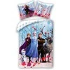 Patalynės komplektas MCU „Disney“ šaldyta patalynė su Elsa, Anna, Kristoffer, Olaf ir Sven