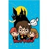 MCU Koc kocyk polarowy 100x150 Harry Potter mėlyna pled dziecięcy Kids 12 Halantex