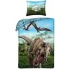MCU Patalynė bawełniana 140x200 Jurassic World Park Jurajski dinozaury T-Rex poszewka 70x90 Kids 12 Halantex