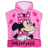 Disney MCU Minnie Mouse Poncho badehåndklæde med hætte - 100 procent bomuld