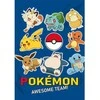 Nintendo Koc polarowy 100x140 Pokemon mėlyna Faro