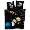 MCU Rum / Solsystemet Sengetøj - 100 procent bomuld - 80×80 cm + 135×200 cm