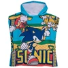 MCU Sonic Poncho maudymosi rankšluostis su gobtuvu – 100 procentų medvilnė