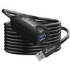 Kabelis USB MediaRange USB-A - USB-A 5 m Juodas (MRCS242)