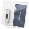 Pendrive MediaRange Dėklas na pendrive su 2 przegródkami, su otworami do segregatora, 10 vnt (BOX986)