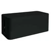 MediaRange Cable tidy box, small-sized, 233x118x114mm, juodas, Storage box, Juodas, Rectangular, Plastic, 114 mm, 233 mm