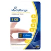 Mėlyna MediaRange USB Nano 8 GB, USB-Stick - mėlynas, USB-A 2.0, with Broklammer-Funktion