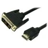 Kabelis MediaRange HDMI - DVI-D 2m juoda (MRCS118)