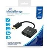 „MediaRange DisplayPort“ – juodas HDMI AV adapteris (MRCS177)