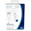 Kabelis USB MediaRange USB-A - 1 m Baltas (MRCS178)