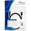 *Įkrovimo laidas USB 3.0 C 1.8m juodas MRCS182 MEDIARANGE