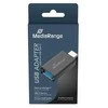 Adapteris USB MediaRange MRCS216 USB-A - USB-C Juodas (MRCS216)