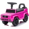 Megaleg „Mercedes Benz G350D“ rožinė vaikštynė (nuo 12 mėnesių)