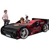 Megaleg MRX Night Racer 81 medinis automobilio čiužinys, juodas