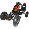 „MegaLeg“ pedalinis gokartas, oranžinis, vaikams nuo 4 iki 10 metų