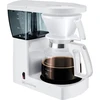 Kavos aparatas Melitta Excellent 4.0, Lašelinis kavos virimo aparatas, 1,25 l, Malta kava, 1455 W, Juoda, Balta