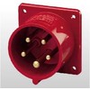 MENNEKES 1409, 5P, Raudona, IP44, 400 V, 32 A, 50 - 60