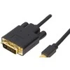 Mercodan 932509, 5 m, DVI, Mini DisplayPort, Kištukas, Kištukas, Auksinis