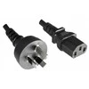 Mercodan AD34A, 1,8 m, C13 jungtis, 125 V, 10 A