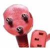 Coferro Cables „Mercodan Hospital TE05VCSHV-F 3G“ maitinimo kabelis – DE3-13P (ligoninės kokybės) pagal IEC 320 EN 60320 C13 – AC 250 V – 4,5 m – raudonas